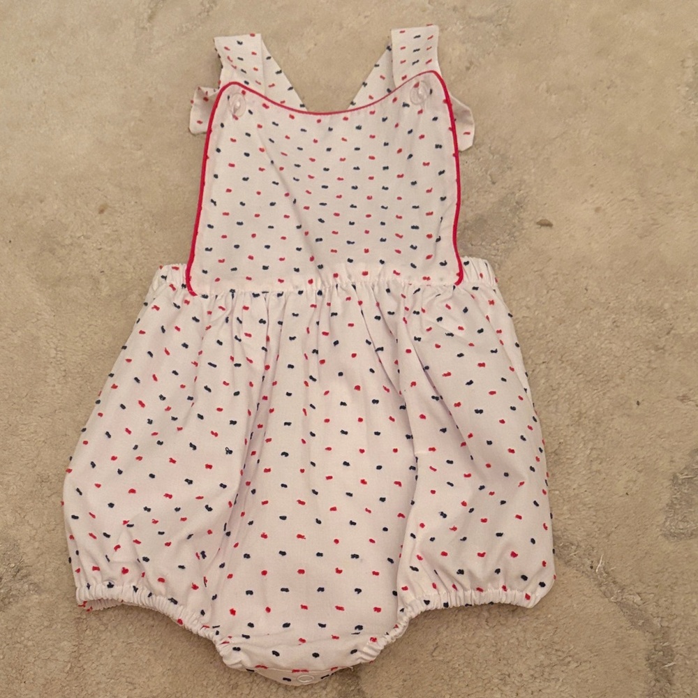NWT Polka Dot Baby Romper